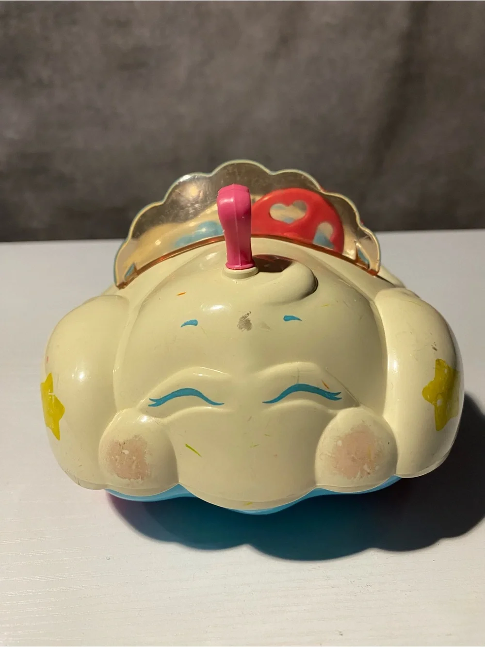 Vintage 1983 Kenner Care Bears Cloud Car Vehicle Toy